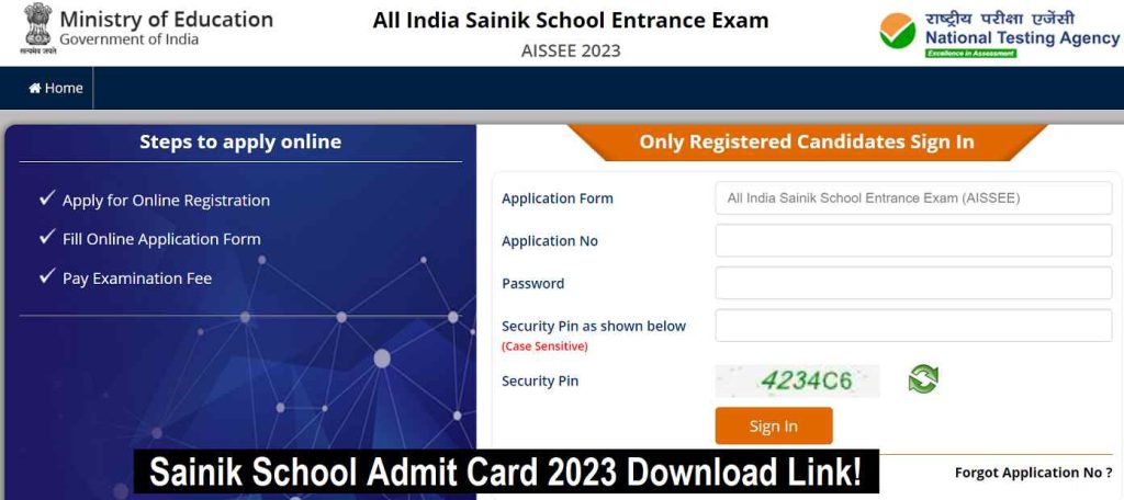 Sainik School Admit Card 2023 Download Here AISSEE Hall Ticket 2023 | NavGuru Sainik Guide | NavGuru Sainik Guide