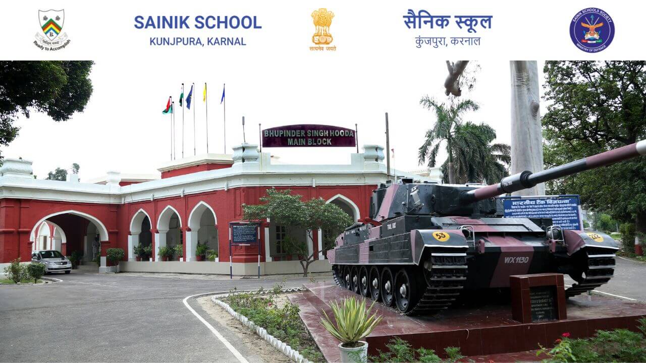 Sainik School Kunjpura Admission 2023-2024 Notification Out @sskunjpura.org