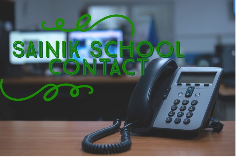 Sainik School Contact Details: A Comprehensive Guide